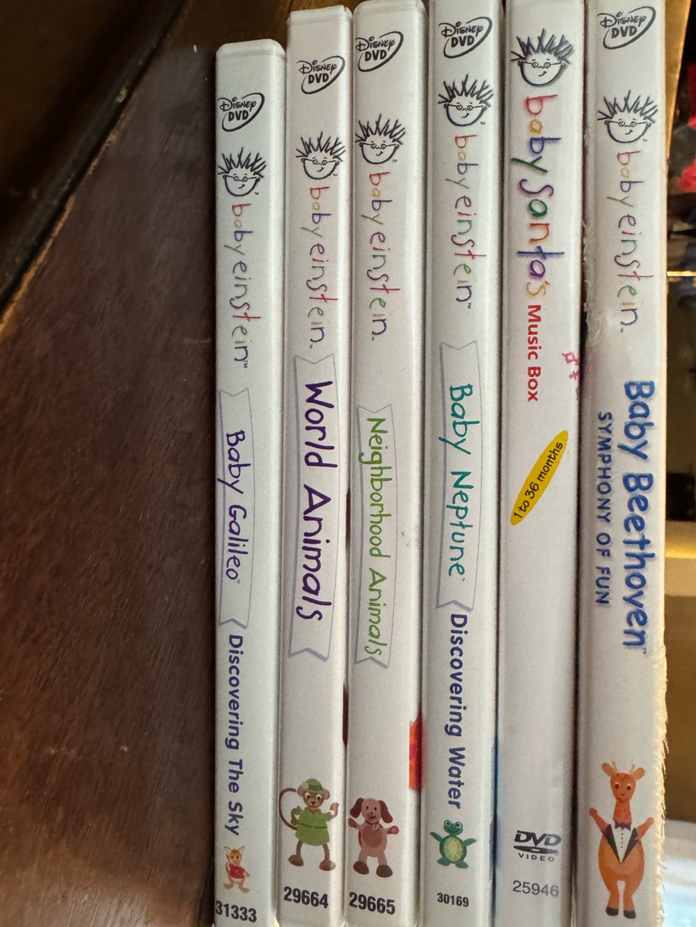 Baby Einstein Kids DVD Collection — White Baby Einstein Series Set